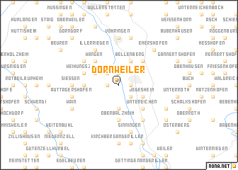 map of Dornweiler