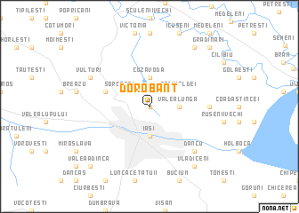 map of Dorobanţ