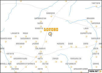 map of Dorobo