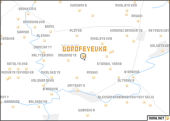 map of Dorofeyevka