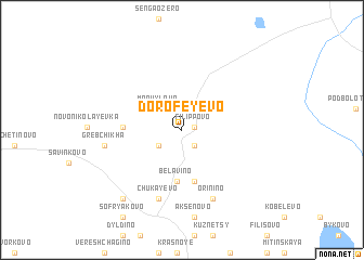 map of Dorofeyevo