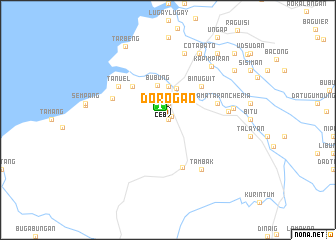 map of Dorogao