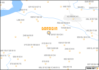 map of Doroginʼ