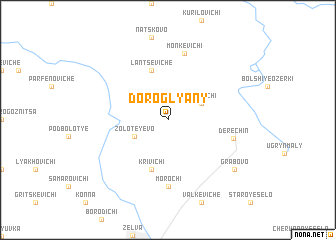 map of Doroglyany