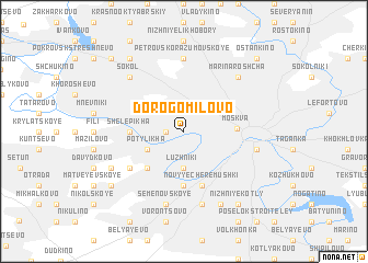 map of Dorogomilovo