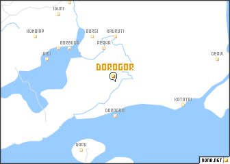 map of Dorogor