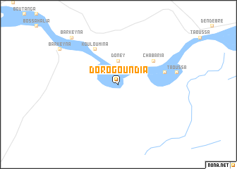 map of Dorogoundia