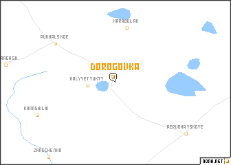 map of Dorogovka