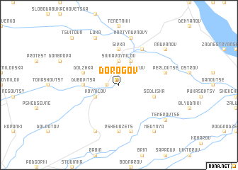 map of Dorogov