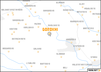 map of Dorokhi