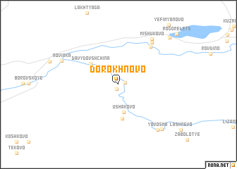 map of Dorokhnovo