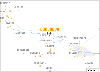 map of Dorokovo