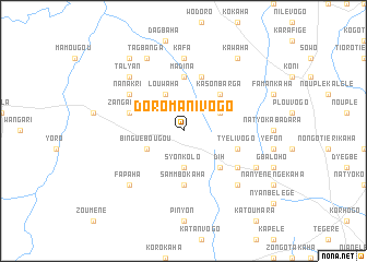 map of Doromanivogo