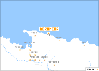 map of Doromena