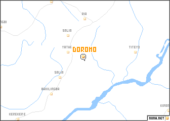 map of Doromo