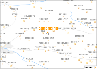 map of Doronkino