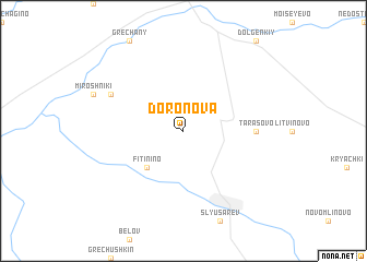 map of Doronova