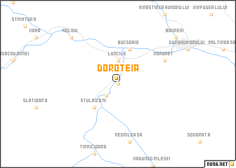 map of Doroteia