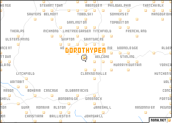 map of Dorothy Pen
