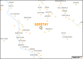 map of Dorothy
