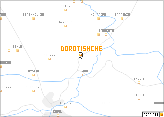 map of Dorotishche