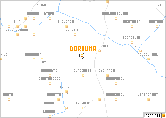 map of Dorouma