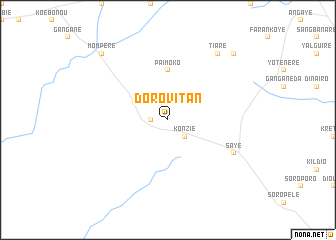 map of Dorovitan