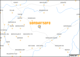 map of Dorowa Tsofo