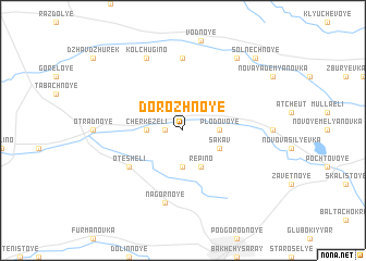 map of Dorozhnoye