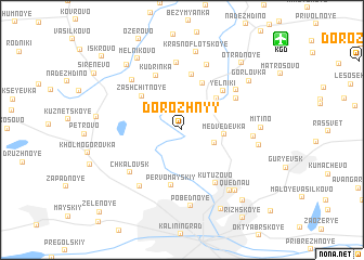 map of Dorozhnyy