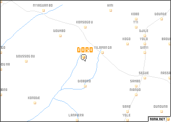 map of Doro