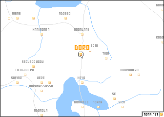 map of Doro