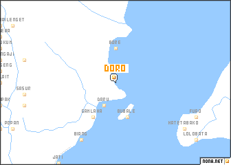 map of Doro