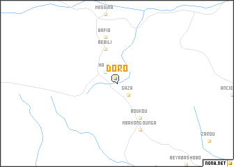 map of Doro