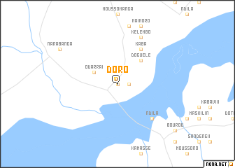 map of Doro