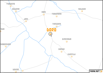 map of Doro