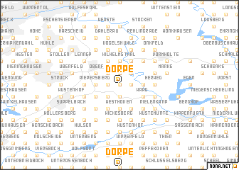 map of Dörpe