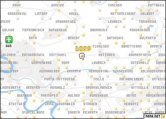 map of Dorp