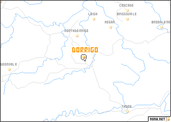 map of Dorrigo