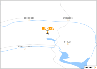 map of Dorris
