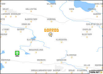 map of Dörröd