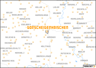 map of Dorscheiderhaischen