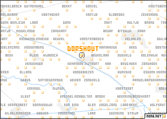 map of Dorshout