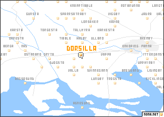 map of Dorsilla