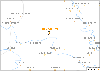 map of Dorskoye