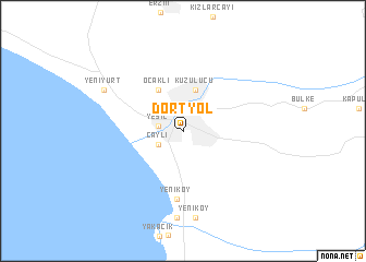 map of Dörtyol