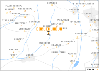 map of (( Doruchunova ))