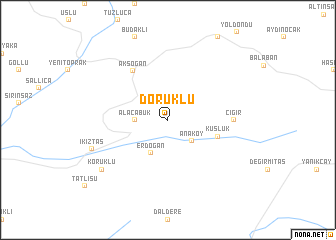 map of Doruklu