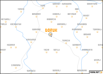 map of Doruk