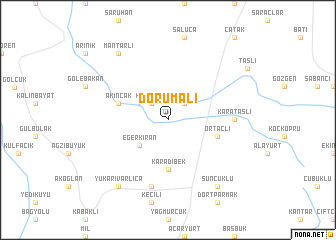 map of Dorumali